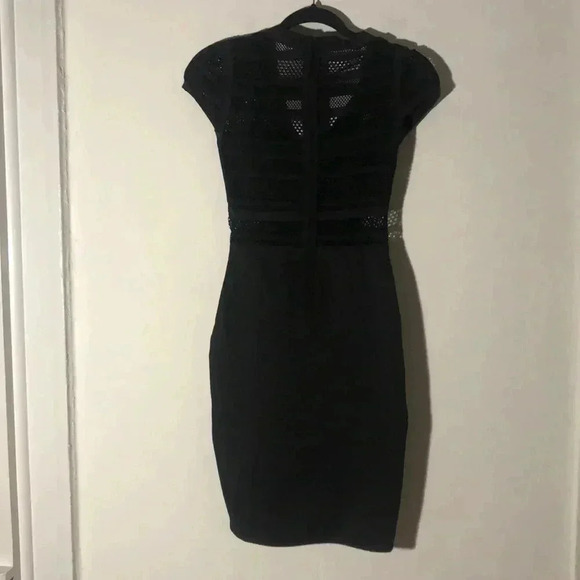 Sexy Fishnet Cutout LBD